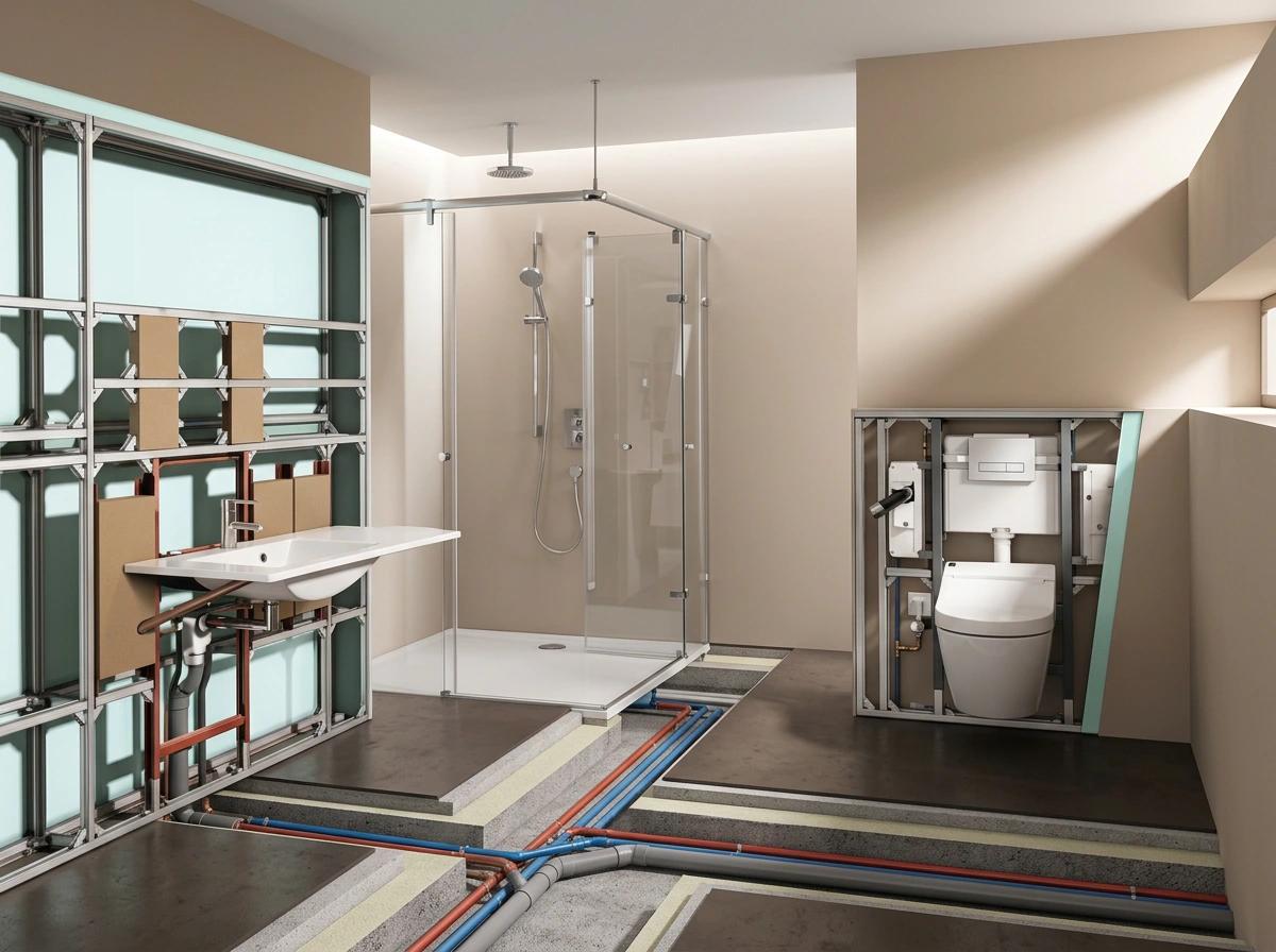 Устройство водоснабжения и канализации