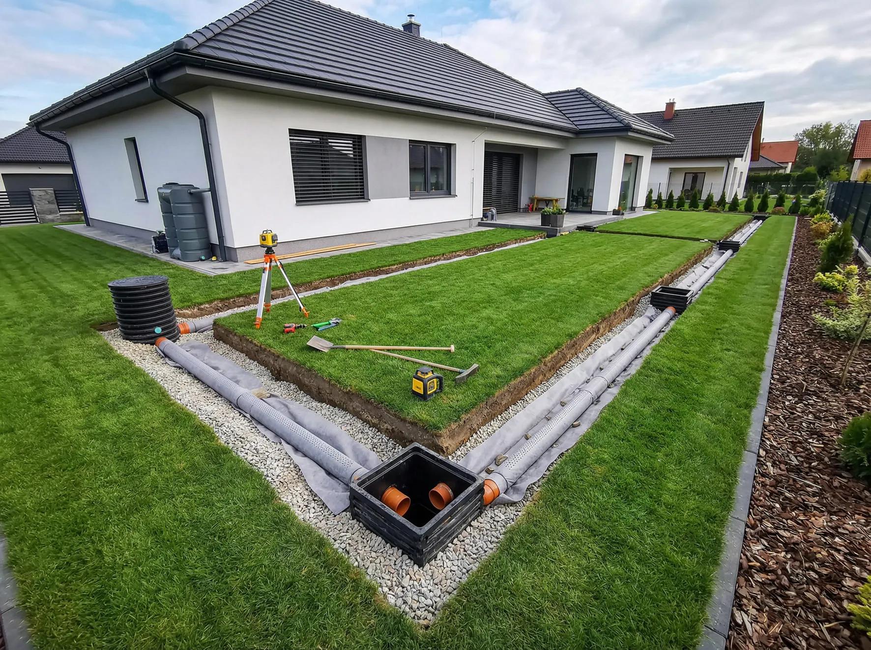 Дренаж участка